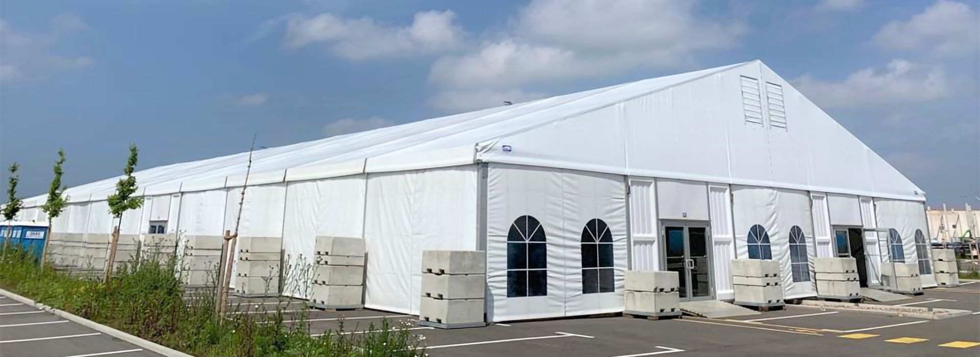 Titelbild-Ballastierung für Zelte